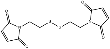 DITHIO-BIS-MALEIMIDOETHANE Structure