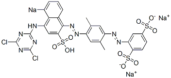 C.I. Reactive brown 23 Structure