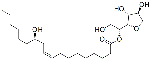 Sorbitan, mono(12-hydroxy-9-octadecenoate), [R-(Z)]-,71872-98-5,结构式