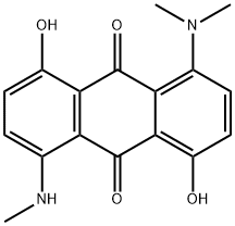 1-(Dimethylamino)-4,8-dihydroxy-5-(methylamino)-9,10-anthracenedione|