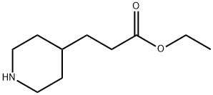 ETHYL 3-PIPERIDIN-4-YLPROPANOATE Struktur