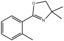 4,5-DIHYDRO-4,4-DIMETHYL-2-O-TOLYLOXAZOLE 结构式