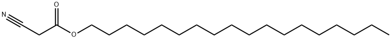 octadecyl cyanoacetate Structure