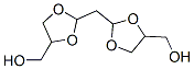 2,2'-methylenebis-(1,3-dioxolane-4-methanol) Structure