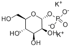 ALPHA-D-吡喃甘露糖 1-磷酸酯二钾盐, 71888-67-0, 结构式