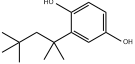 2-(1,1,3,3-四甲基丁基)对苯二酚 结构式