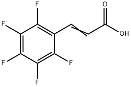 2,3,4,5,6-PENTAFLUOROCINNAMIC ACID Struktur