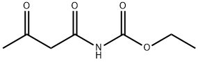 アセトアセチルカルバミド酸エチル 化学構造式