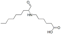 6-[(1-オキソ-7-メチルオクチル)アミノ]ヘキサン酸 化学構造式