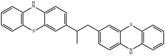 3,3'-propylenebis-10H-phenothiazine Structure