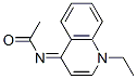 Acetamide, N-(1-ethyl-4(1H)-quinolinylidene)- (9CI) Structure