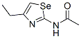 Acetamide, N-(4-ethyl-2-selenazolyl)- (9CI) Struktur