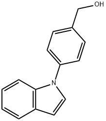1-(4-Hydroxymethylphenyl)-1H-indole-5-carboxylic acid,71935-17-6,结构式
