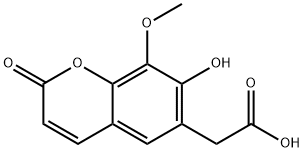 6-(CarboxyMethyl)-7-hydroxy-8-Methoxy CouMarin Structure