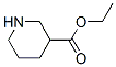 rac-(3R*)-3-ピペリジンカルボン酸エチル 化学構造式