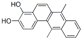 7,12-DIMETHYLBENZ(A)ANTHRACENE-3,4-DIOL Structure