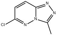 6-クロロ-3-メチル[1,2,4]トリアゾロ[4,3-B]ピリダジン 化学構造式