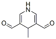 3,5-Pyridinedicarboxaldehyde, 1,4-dihydro-4-methyl- (9CI) Struktur