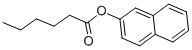 B-NAPHTHYL CAPROATE Structure