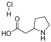 Pyrrolidin-2-yl-acetic acid hydrochloride Structure