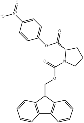 FMOC-PRO-ONP Structure