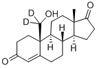 19-Hydroxyandrostendione-19-d2 化学構造式