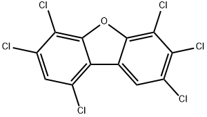 1,3,4,6,7,8-HXCDF Struktur