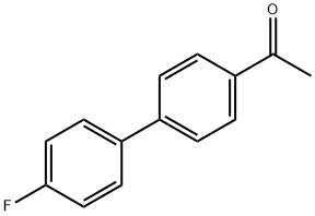 4'-(p-フルオロフェニル)アセトフェノン 化学構造式