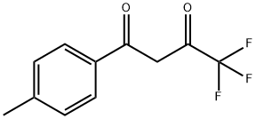 4,4,4-三氟-1-(4-甲苯基)-1,3-丁二酮 结构式