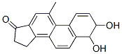3,4,15,16-tetrahydro-3,4-dihydroxy-11-methyl-17H-cyclopenta(a)phenanthren-17-one,72007-69-3,结构式