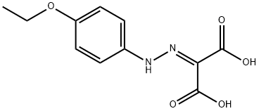 2-(4-Ethoxyphenyl)hydrazonomalonic acid Structure
