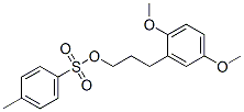 4-Methylbenzenesulfonic acid 3-(2,5-dimethoxyphenyl)propyl ester Struktur