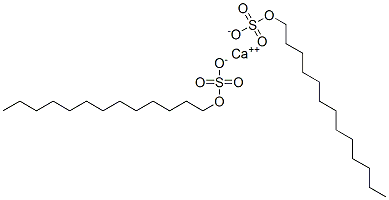 calcium tridecan-1-yl sulphate Struktur