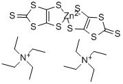 二(四乙基铵)二(2-硫代-1,3-二噻唑-4,5-二硫醇酸根),72022-68-5,结构式