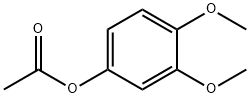 Acetic acid 3,4-dimethoxyphenyl ester Struktur