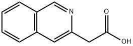 2-(异喹啉-3-基)乙酸, 72033-13-7, 结构式