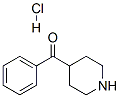 4-Benzoylpiperidine hydrochloride Struktur