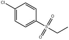 1-クロロ-4-(エチルスルホニル)ベンゼン 化学構造式