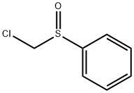 フェニル(クロロメチル)スルホキシド 化学構造式