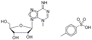 3-Methyl Adenosine p-Toluenesulfonate Salt Struktur