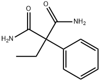 2-乙基-2-苯基丙二酰胺 结构式