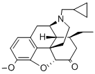 4,5α-エポキシ-17-シクロプロピルメチル-8β-エチル-3-メトキシモルフィナン-6-オン 化学構造式