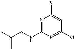 4,6-dichloro-N-isobutylpyriMidin-2-aMine Struktur
