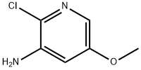 3-氨基-2-氯-5-甲氧基吡啶 结构式