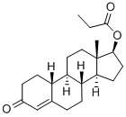 Nandrolone 17-propionate Structure