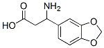 3-氨基-3-苯并[1,3]二氧杂环戊烯-5-基-丙酸,72071-75-1,结构式