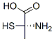 Alanine, 2-mercapto- (9CI) Structure