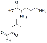 L-ornithine (4-methyl-2-oxopentanoate)|