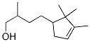2-Methyl-4-(2,2,3-trimethyl-3-cyclopenten-1-yl)butanol Structure