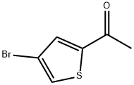 1-(4-ブロモチオフェン-2-イル)エタノン 化学構造式